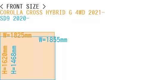 #COROLLA CROSS HYBRID G 4WD 2021- + SD9 2020-